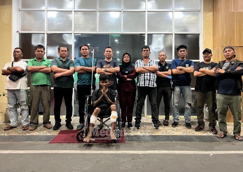 Polsek Medan Area Tembak Residivis Spesialis Curanmor, Ini Tampangnya