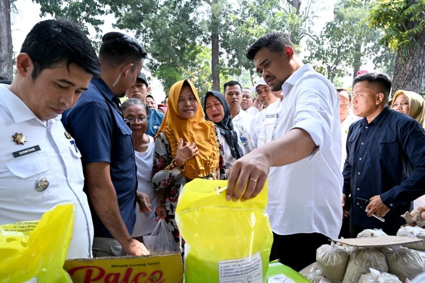 Stabilkan Harga Bahan Pokok, Pemprovsu Gelar Pasar Murah di 33 Kab/kota