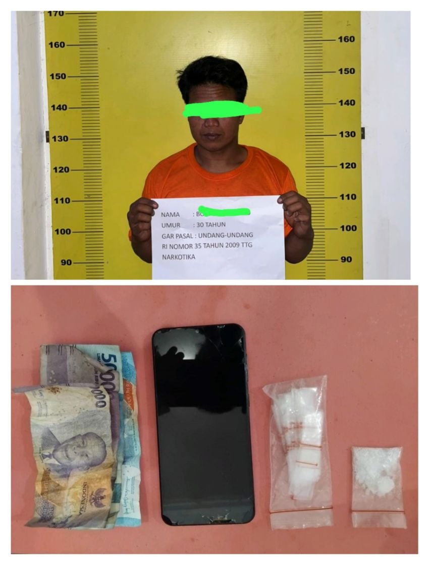 Polres Labusel Ungkap Kasus Narkoba di Desa Pasir Tuntung