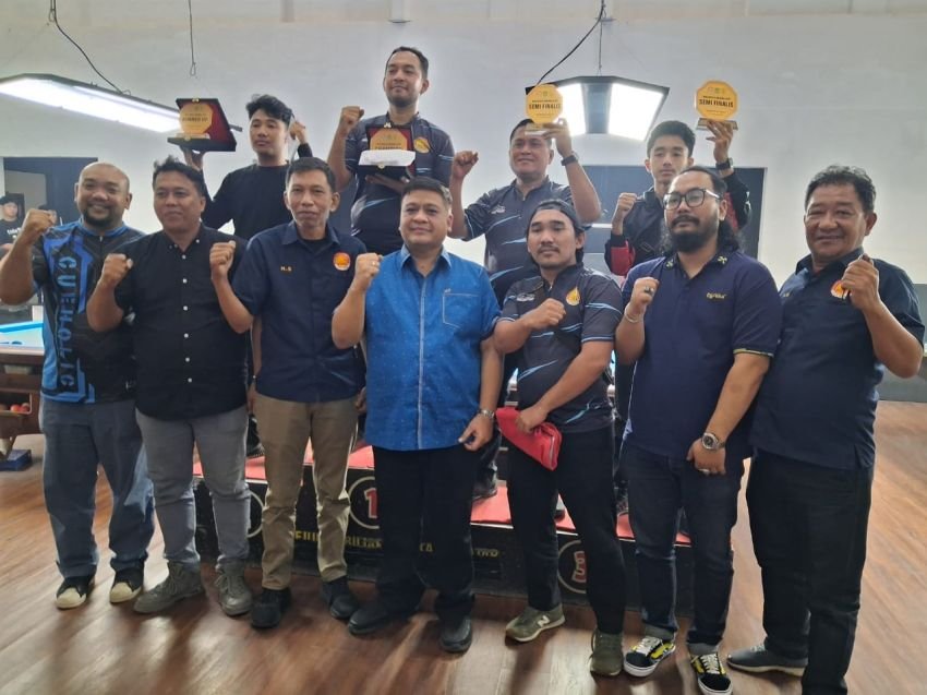Reggy Juara I Turnamen Biliar Piala Walikota, Salomo Pardede: Harus Tetap Giat Berlatih