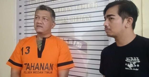 Oknum OKP di Medan Timur Otak Pencurian Besi Bantalan Kereta Api : Pelaku Ditangkap