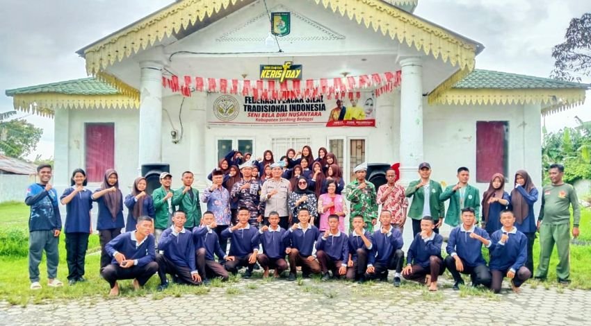 POLRI-TNI Dukung Paskibra Tanjung Beringin Gelar Defile dan Atraksi Usai Tugas Negara