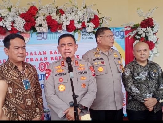 Kapolda Sumut Launching GPM Serentak di 90 Lokasi, Beras SPHP Dijual Rp.10.000 perkilo