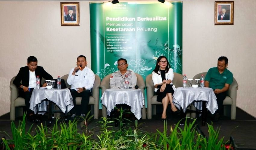 Tanoto Foundation Gelar Focus Group Discussion "Peningkatan Literasi dan Numerasi Sumut
