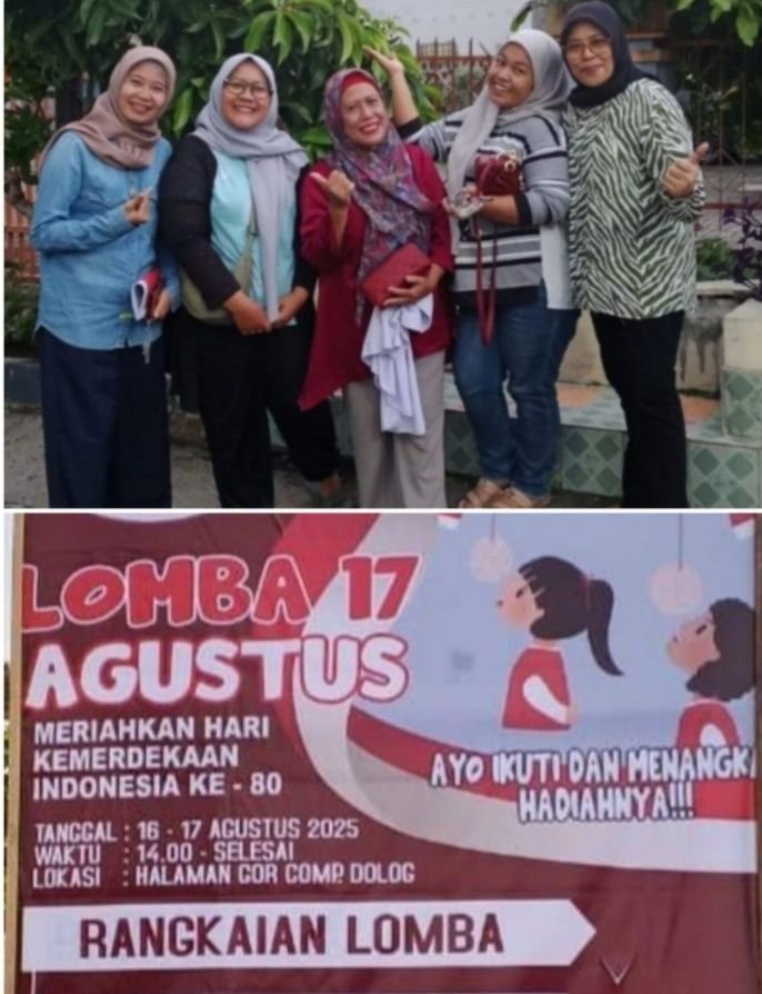 Rayakan HUT RI Ke 80, Warga Komplek Perumahan Bulog Sumut Akan Gelar Berbagai Perlombaan