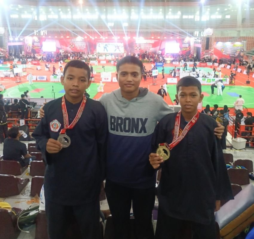 Siswa MTsN Tebing Tinggi Raih Emas dan Perak pada Ajang Pencak Silat Internasional 2025