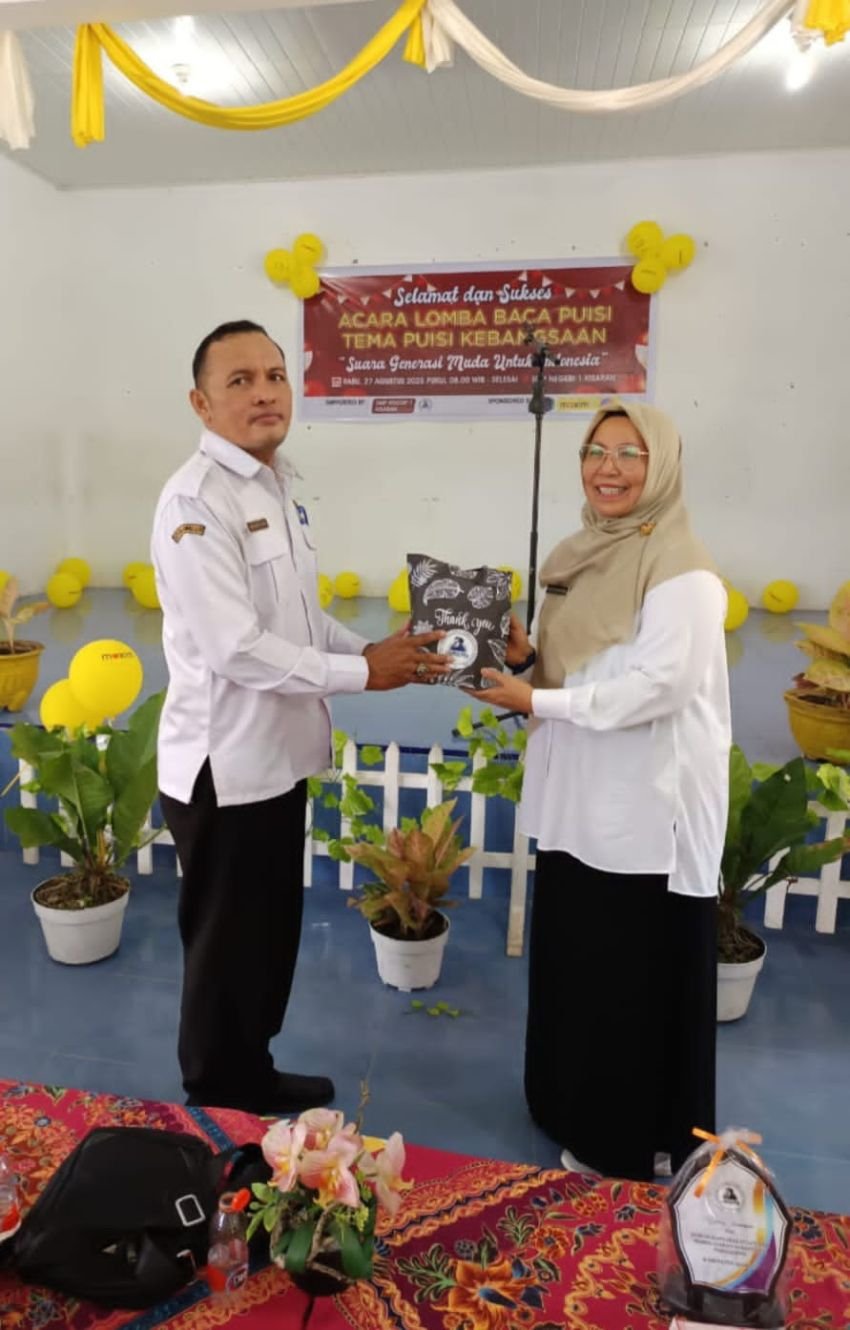 Isi Kemerdekaan RI, SMP Negeri 1 Kisaran Gelar Lomba Baca Puisi Kebangsaan