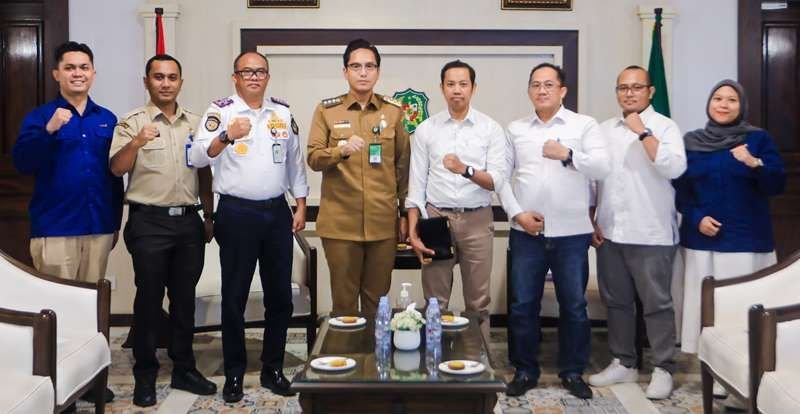 Bertemu Rico Waas, PT Medan Binjai Toll Sosialisasikan Penyesuaian Tarif