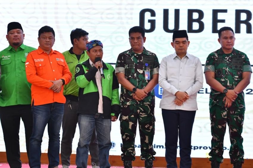 Pangdam I/BB Hadiri Doa Lintas Agama, Sapa Ojol hingga Pemuka Agama