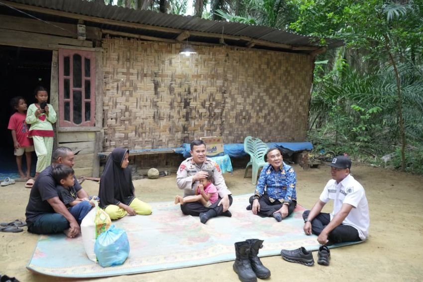 Kapolres Labusel Bersama Wakil Bupati Peduli Anak Stunting dan Gizi Buruk
