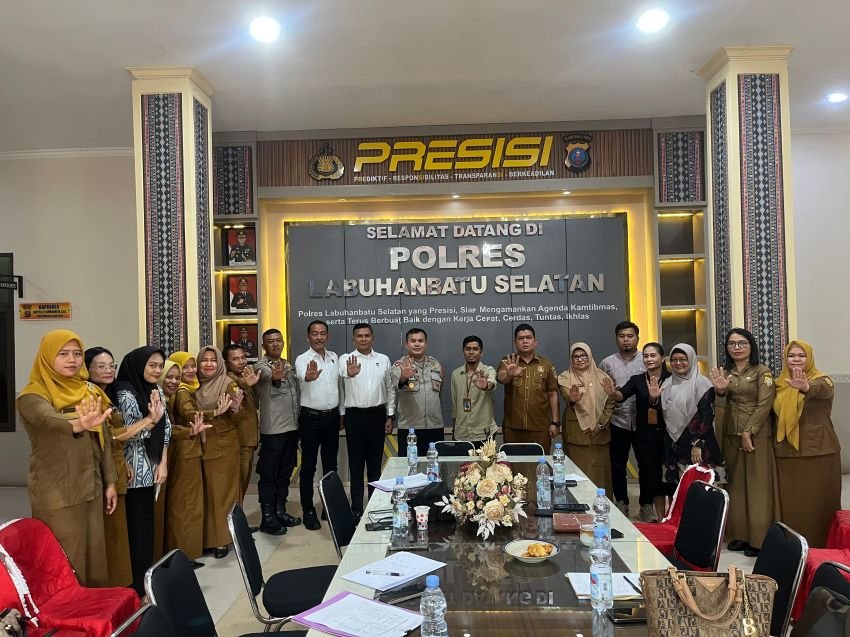 Kapolres Labusel Perintahkan Jajaran Kasus Kekerasan Terhadap Perempuan Harus Segera Ditangani