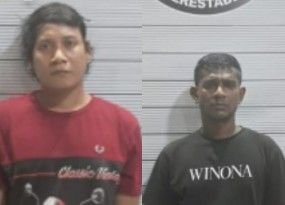 Dua Pria Edarkan Sabu Dipinggir Jalan Karang Sari Diringkus Polisi