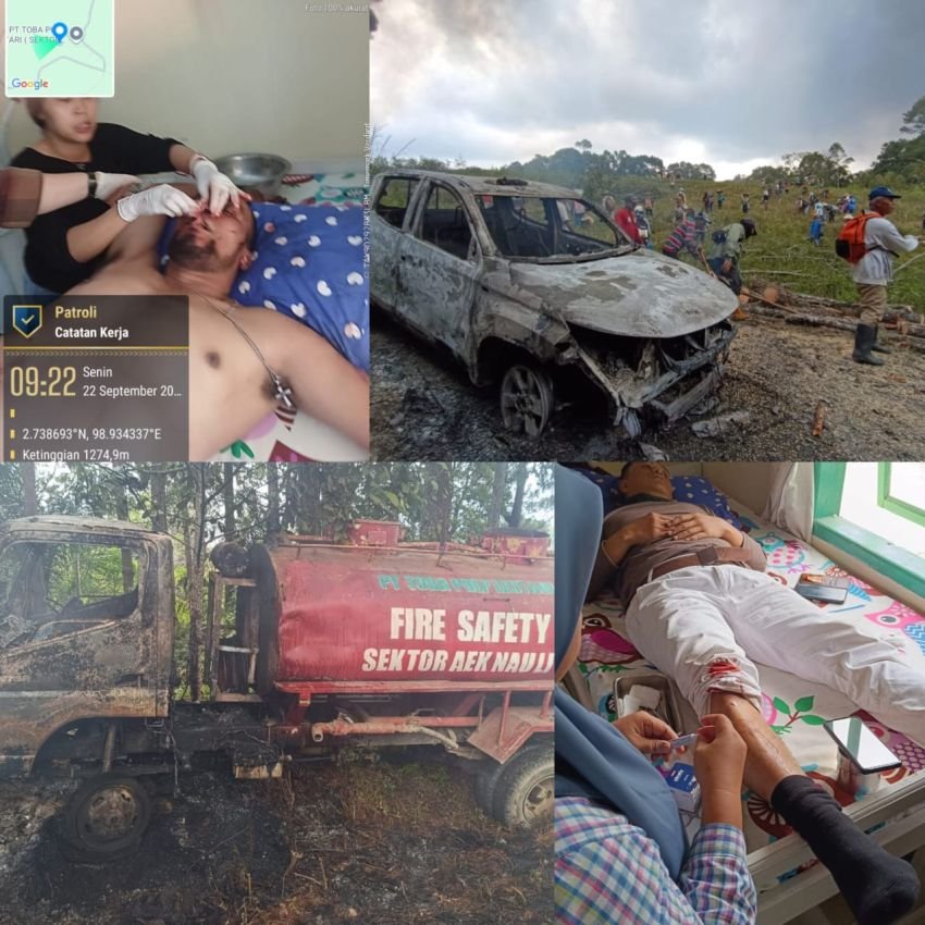 Aksi Anarkis Sekelompok Massa Kembali Ganggu Operasional TPL