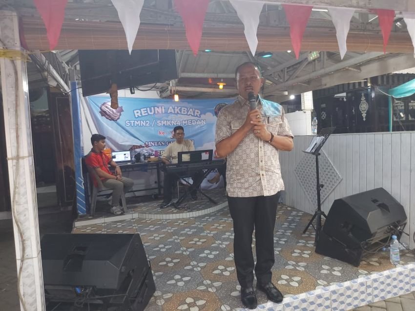 Anggota DPR RI Dr Maruli Siahaan Tekankan Alumni IKBA STMN 2/SMKN 4 Harus Menjadi Motor Penggerak Untuk Masyarakat Luas