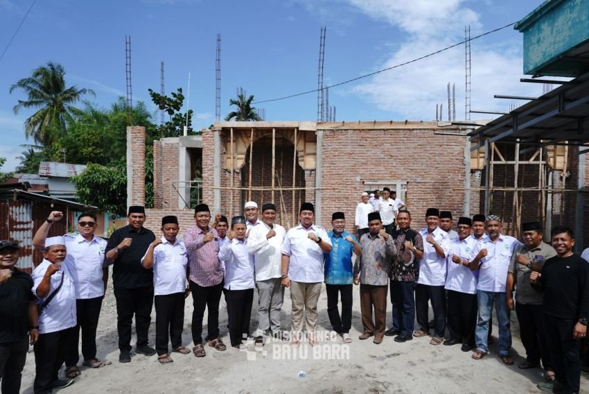 Melalui CSR.PT INALUM Bantu Pembangunan Masjid Taqwa Indrapura