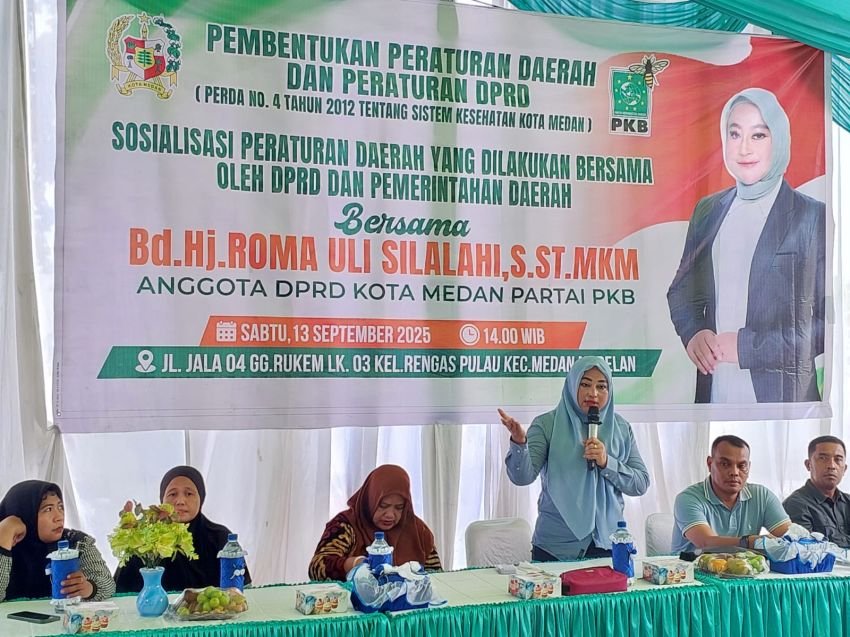 Hj Roma Uli Silalahi Sesalkan Pemindahan Faskes Tanpa Pemberitahuan Kepada Warga
