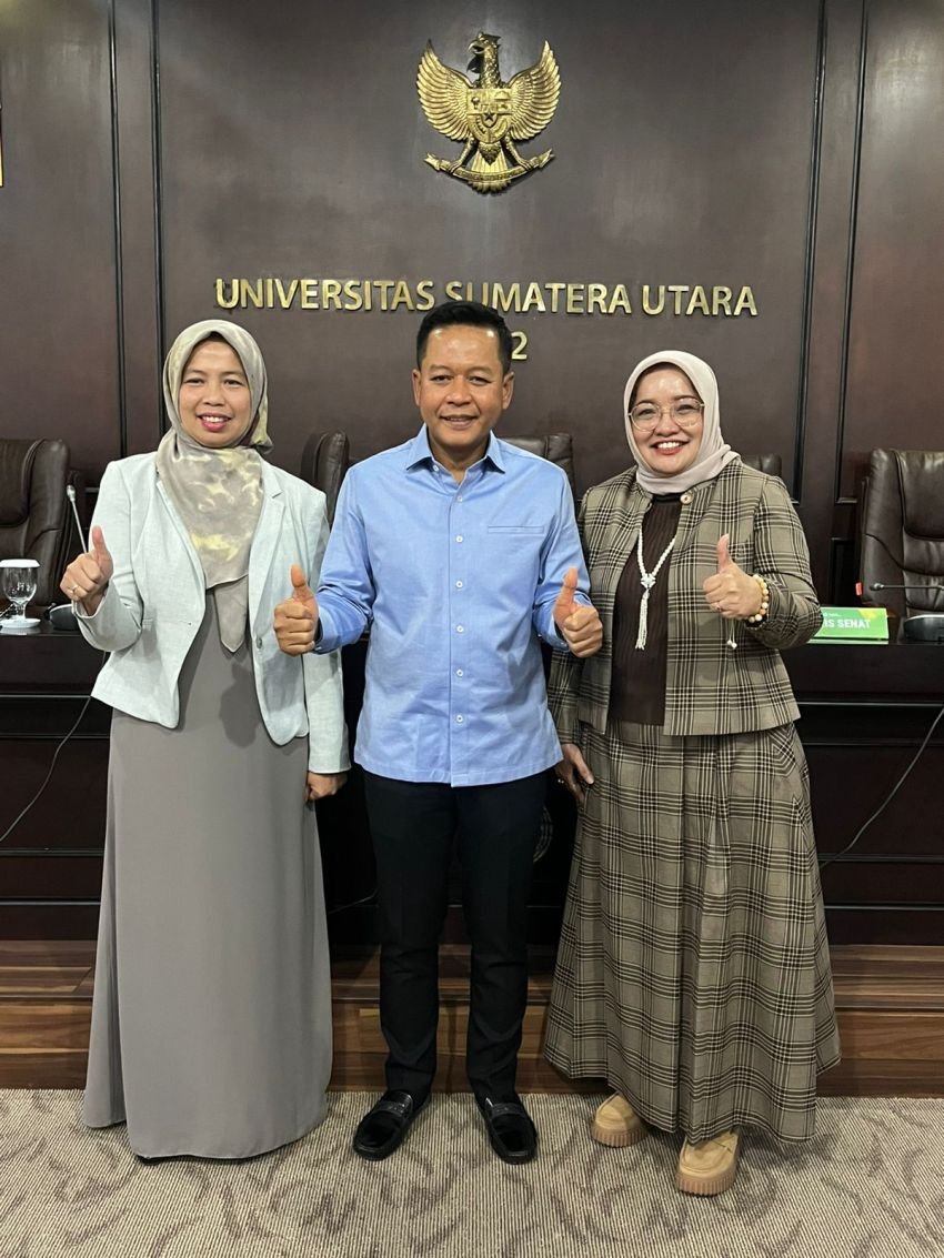 Tiga Suara Terbanyak Calon Rektor USU 2026-2031, Ini Namanya