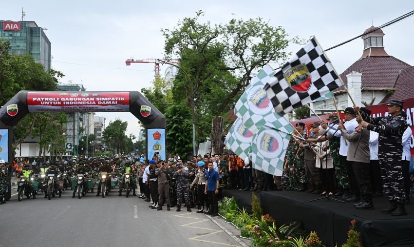 Bobby Nasution Lepas 480 Personel Patroli, Salurkan 28 Ribu Ton Beras Untuk Warga