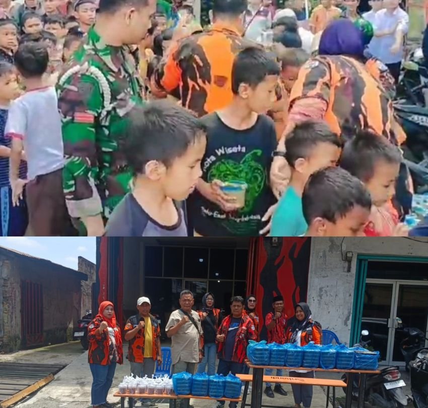 Lagi, PAC PP Medan Area Jumat Berkah : Bagi-bagi Paket Makanan ke Jamaah Masjid dan Warga