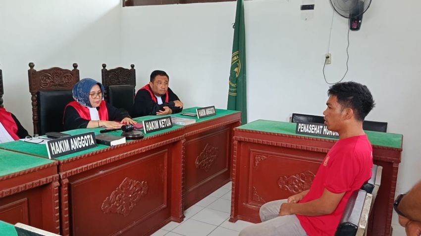 Terbukti Menganiaya  Notrianta Sebayang, Hakim PN Pancurbatu Vonis 18 Bulan Penjara Josniko Tarigan