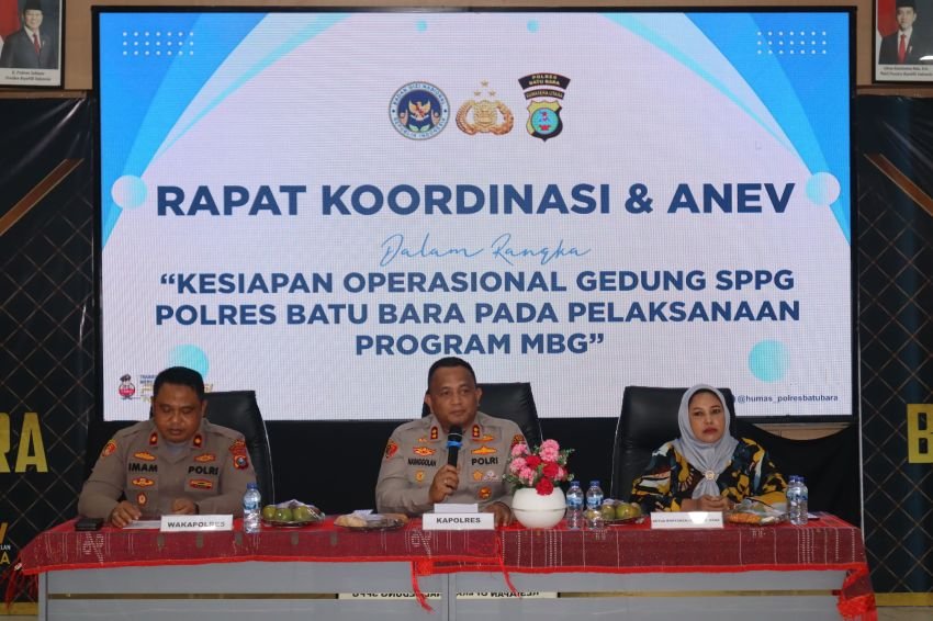 Kapolres Batu Bara Berikan Lima Penekanan Pada Seluruh Pihak Yang Terlibat Penyaluran MBG