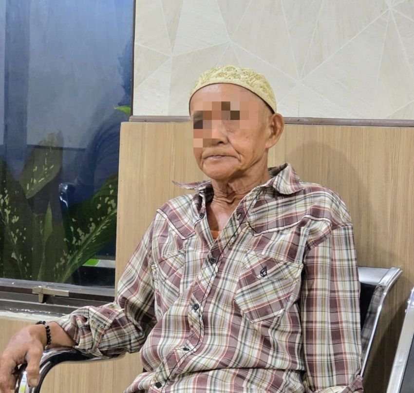 Kakek 69 Tahun Diboyong ke Polres Batu Bara Atas Dugaan Cabuli 3 Bocah di Datuk Tanah Datar