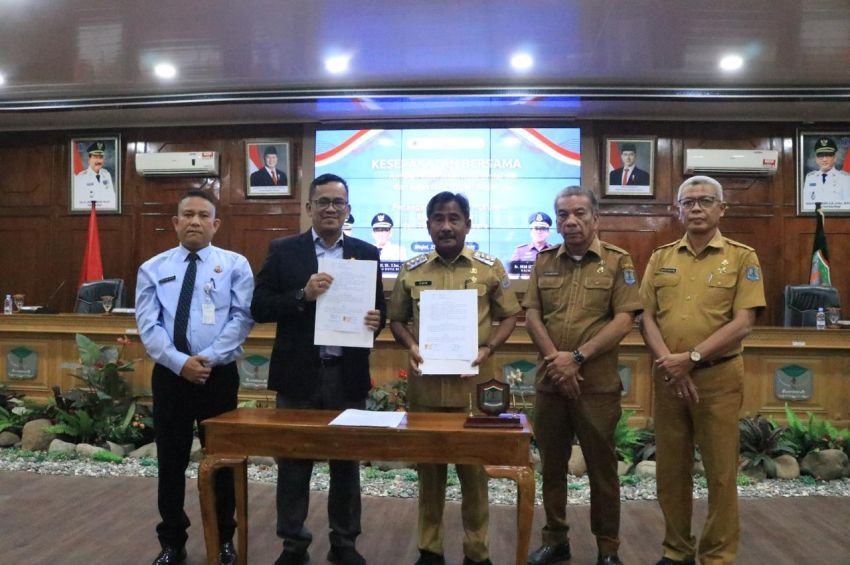 Pemko Binjai Dan Kejari Binjai Tandatangani MoU Penanganan Masalah Hukum Perdata Dan Tata Usaha Negara