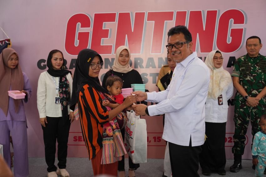 Kolaborasi PTPN IV Lawan Stunting di Serdang Bedagai : Dari Rumah Layak Hingga Nutrisi untuk Generasi Sehat