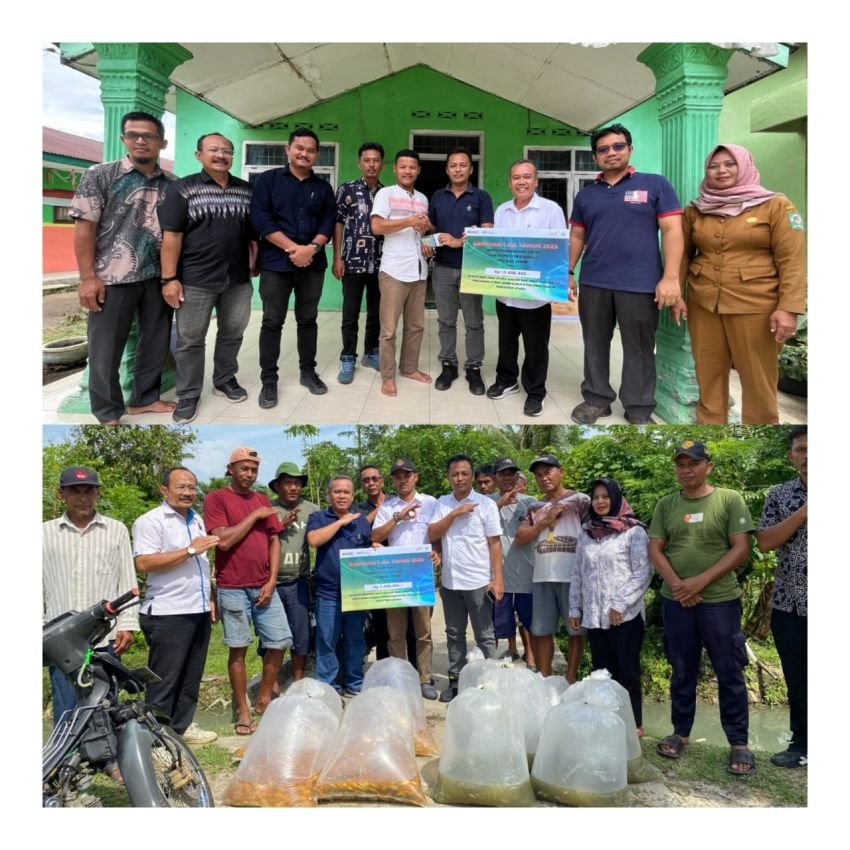 PTPN IV Regional II PKS Bah Jambi Salurkan Bantuan TJSL Kepada Masyarakat Bah Joga