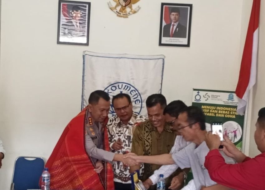 Kombes Pol Calvijn Silaturahmi ke PGI-D Medan : Perkuat Komunikasi Polri dengan Tokoh Agama