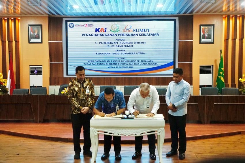 Bank Sumut MoU Kejatisu, Perkuat Tata Kelola dan Mitigasi Risiko Hukum