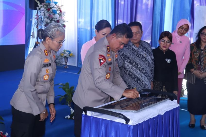 Kapolda Sumut Resmikan SPPG Yayasan Kemala Bhayangkari Cabang Pematangsiantar