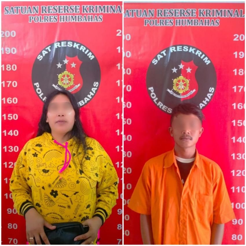 Sat Reskrim Polres Humbahas Tetapkan Dua Tersangka Kasus Eksploitasi Anak di Bawah Umur