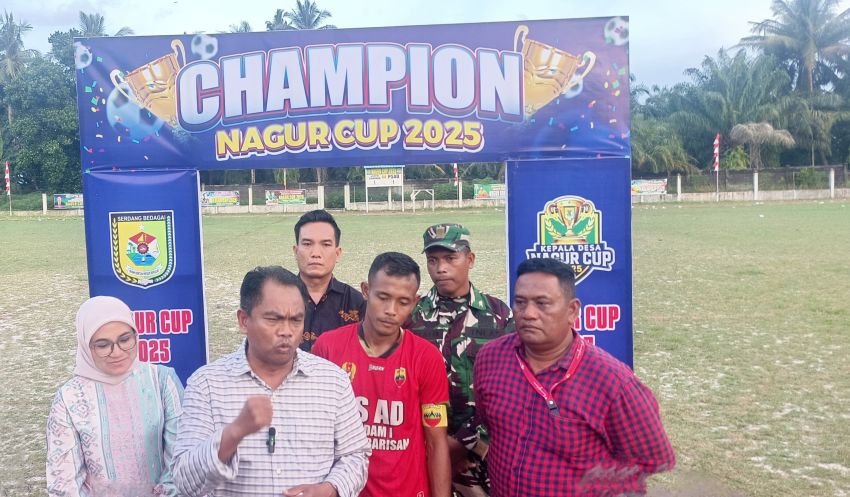Bupati Sergai Apresiasi TNI&ndash;POLRI Sukses Amankan Final Turnamen Nagur Cup 2025