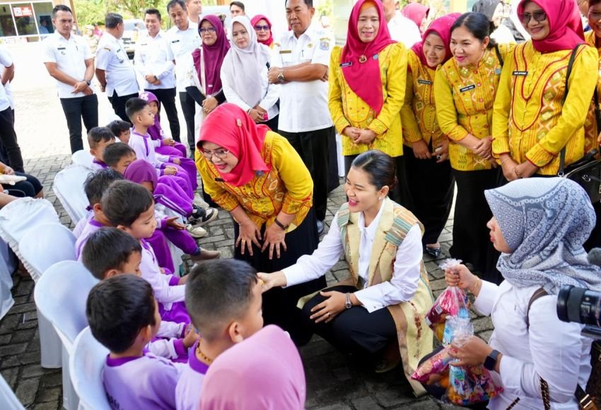 TP PKK Kota Binjai Komitmen Wujudkan Generasi Sehat Lewat Imunisasi dan Pemeriksaan Balita