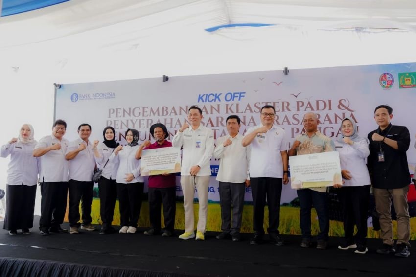 Menjaga Denyut Nadi Ketahanan Pangan Sumatera Utara : Kick Off Klaster Padi Deli Serdang & Langkat Wujudkan Petani Sejahtera