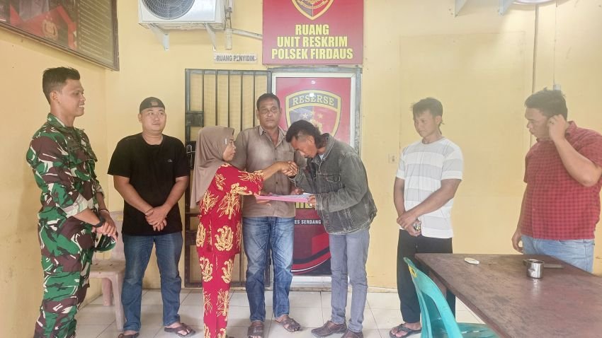 Polsek Firdaus Selesaikan Perkara Warga dengan Restorative Justice