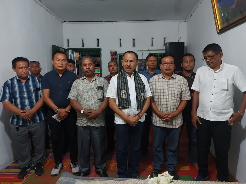 Anggota DPR RI Dr Maruli Siahaan SH.MH Kunjungan Sosial Kerumah Anggota PPSD Siahaan Kita Medan