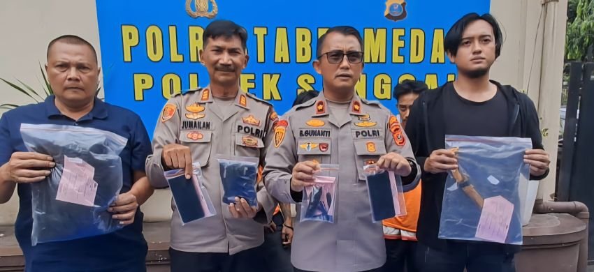 Lagi, Polsek Sunggal Tembak Residivis Curanmor Antar Kota