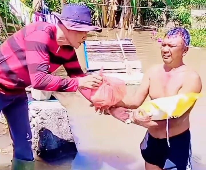 99 Rumah Terendam Diterjang Banjir di Kecamatan Datuk Lima Puluh Batu Bara