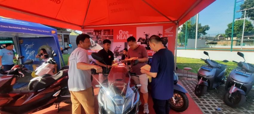 Big Scooter Sempurna Show Manjakan Pengunjung dengan Skutik Istimewa