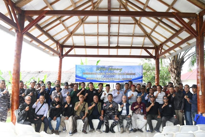 Kopi dan Lontong di Mako Lanal TBA Jadi Ingatan Buat Rekan Rekan Wartawan
