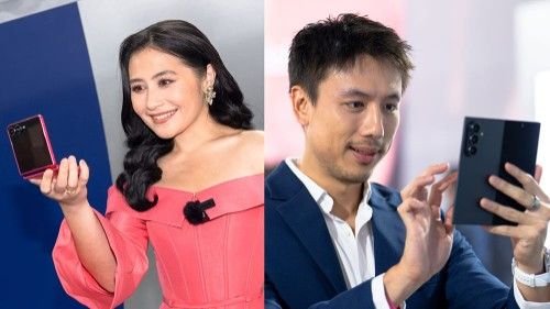 Testimoni Prilly Latuconsina dan Andy Garcia Tentang HP Lipat Samsung : Cepat dan Mudah