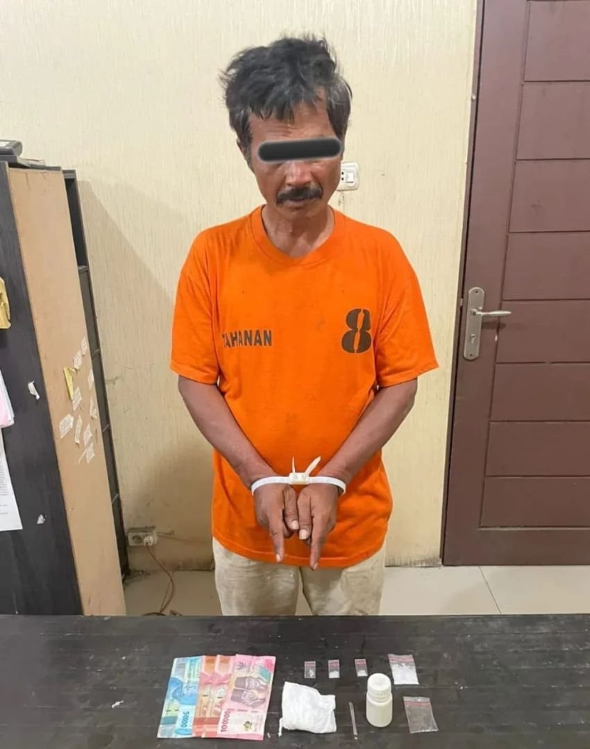 Petani di Munthe Ditangkap Polisi, Kedapatan Simpan 3,45 Gram Sabu di Ladang