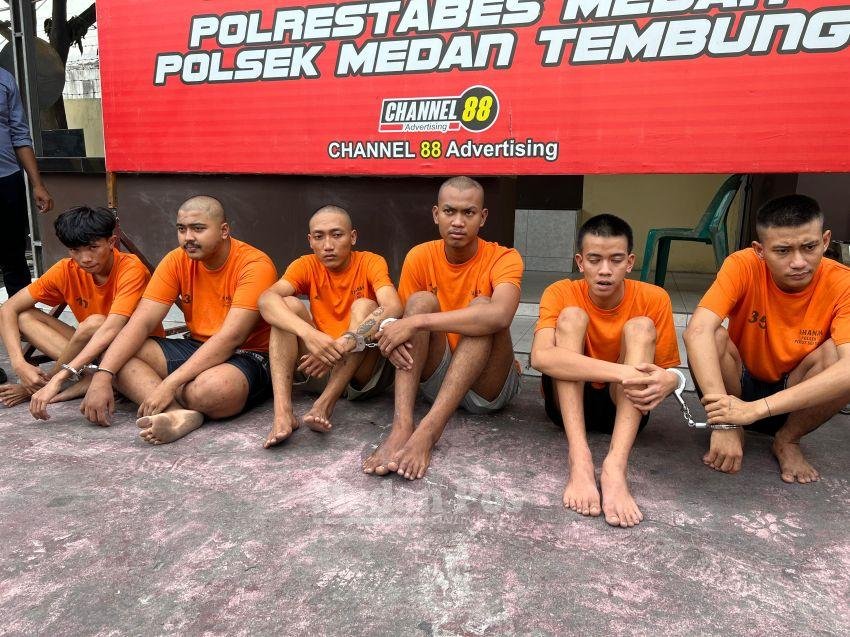 Oktober 2025, Polsek Medan Tembung Gulung 25 Pelaku Kejahatan Jalanan-6 Begal dan Pencuri Steling Burger