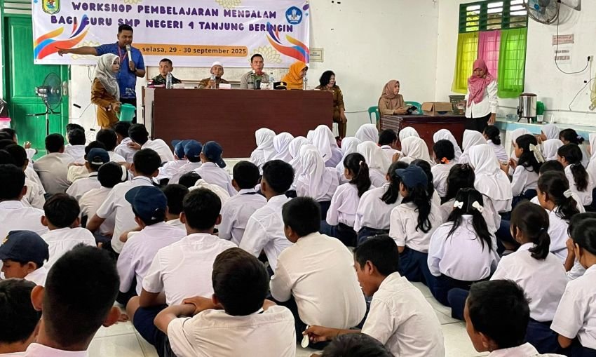 TNI&ndash;POLRI Bagikan Bubur Gratis dan Edukasi Kesehatan untuk Ratusan Siswa di Sergai