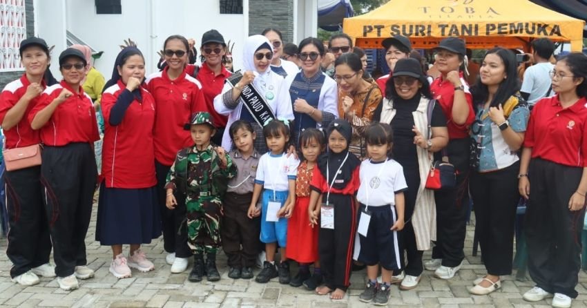 Wujudkan Layanan Holistik Integratif, PAUD di Simalungun Lomba Kreativitas