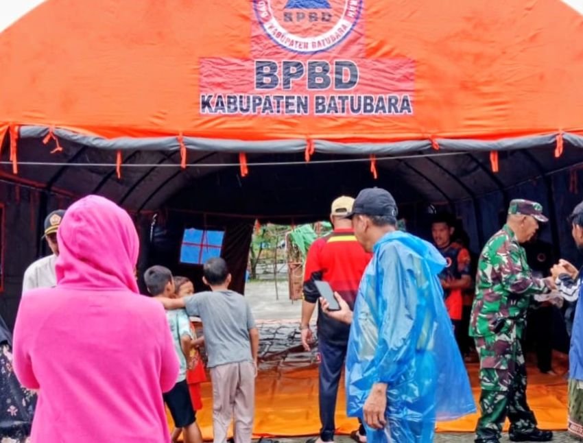 Hingga Jumat Sore, Sebanyak 6.683 Rumah Terendam di Batu Bara