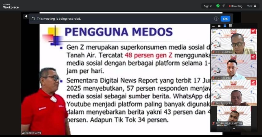 Honda Dukung Guru Inspiratif Bangun Literasi Digital di Sumut