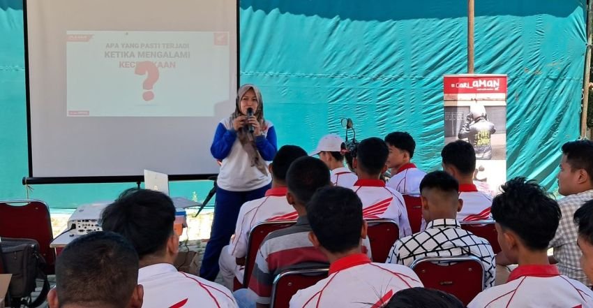 Honda Dorong Pelajar SMKN 4 Medan Jadi Pelopor Keselamatan Berkendara